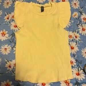 AL-YA yellow tank top